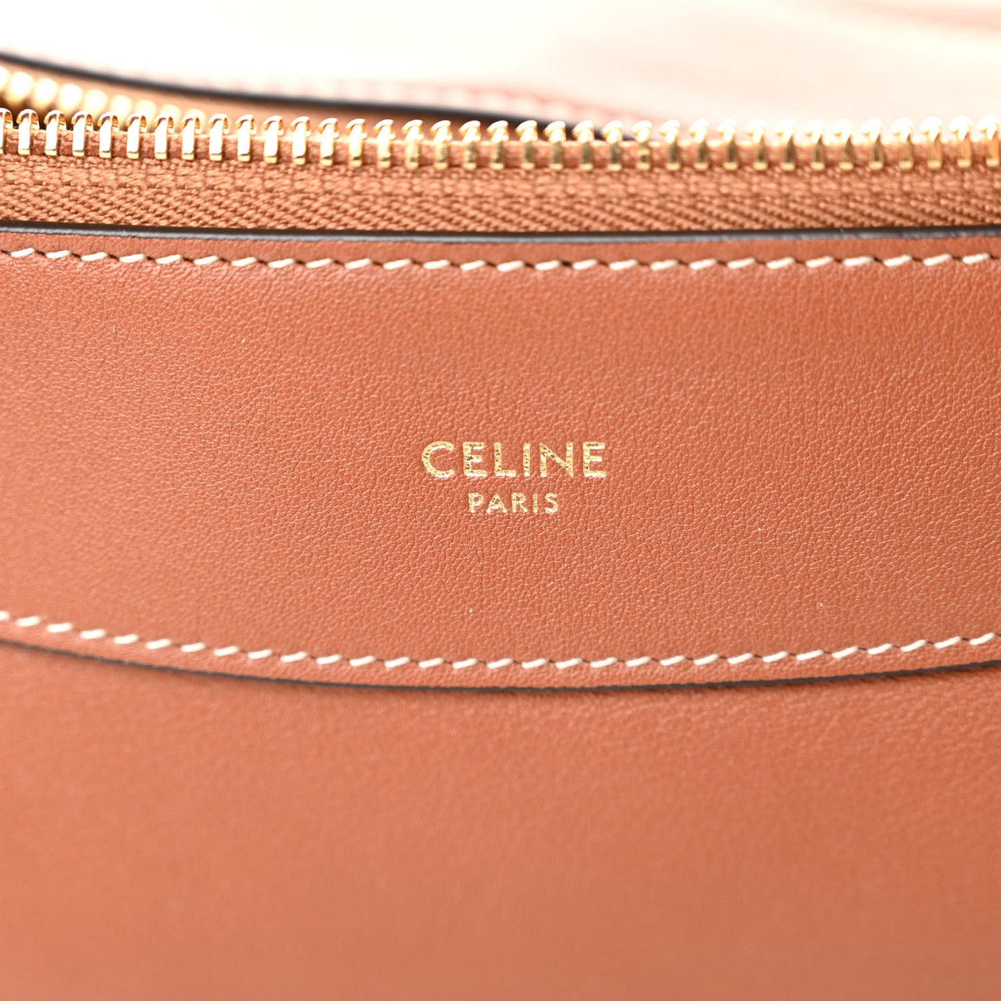 Supple Calfskin Medium Romy Shoulder Bag Tan