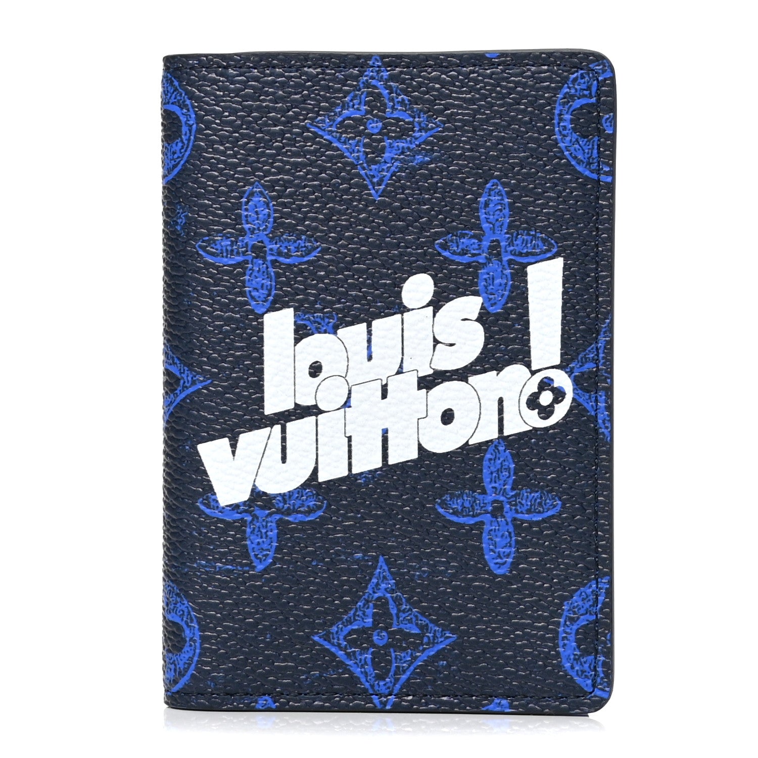 Louis Vuitton Vintage Monogram Everyday LV Pocket Organizer Blue 1 of 4