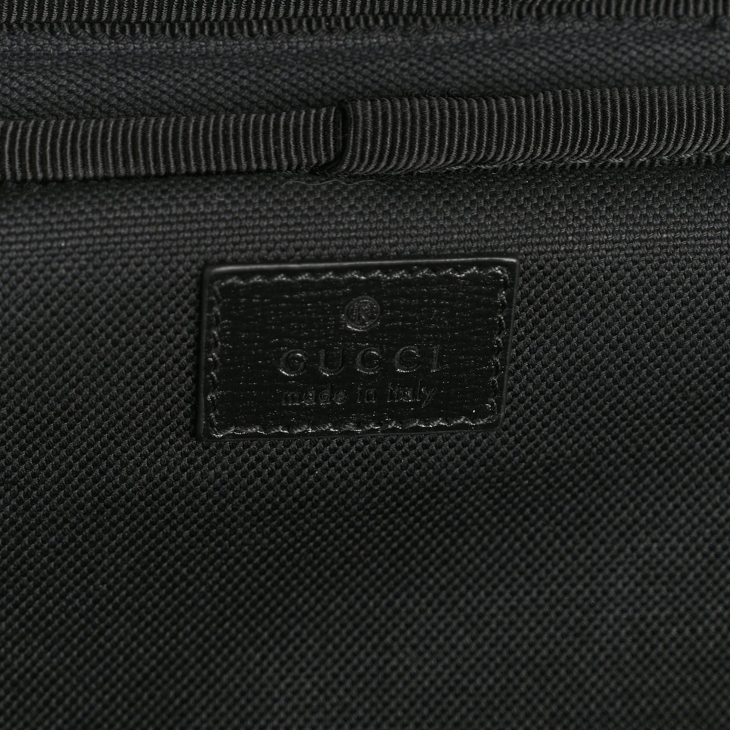 GG Supreme Monogram Four Wheel Suitcase Black Grey