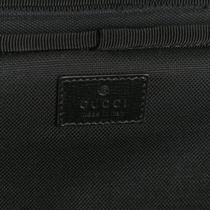 Gucci GG Supreme Monogram Four Wheel Suitcase Black Grey 5 of 11