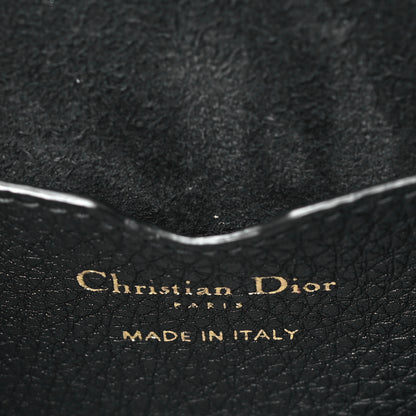 Christian Dior Grained Calfskin Medium Bobby Flap Black 6 of 11