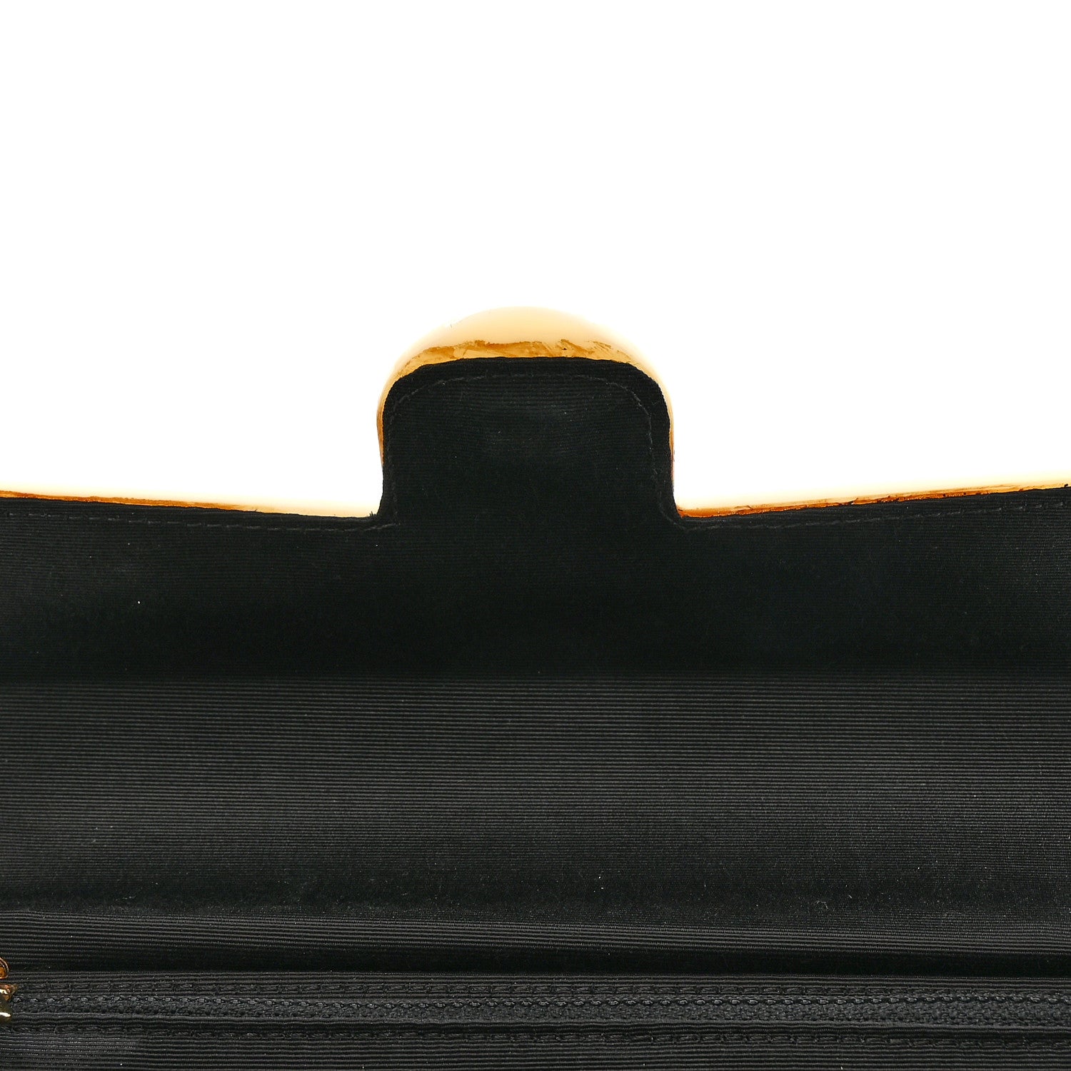Chanel Acrylic Single Flap Black White 12 of 15