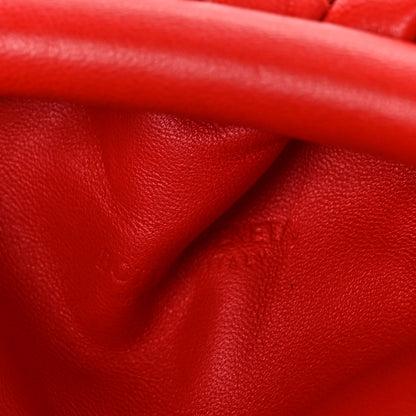 Bottega Veneta Nappa Intrecciato The Mini Pouch Bright Red 6 of 11