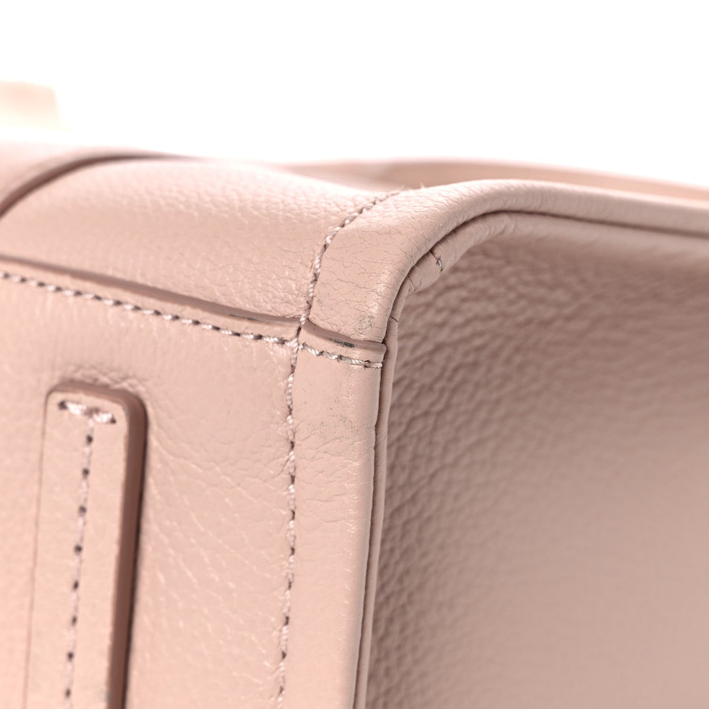 Grained Calfskin The Tote Bag Rose Dust