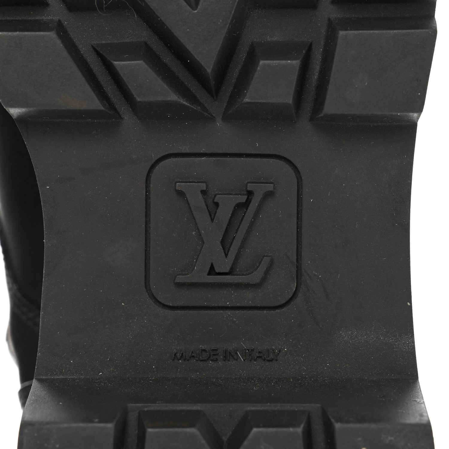 Louis Vuitton Calfskin Territory Flat Ranger Boots 37.5 Black 8 of 8