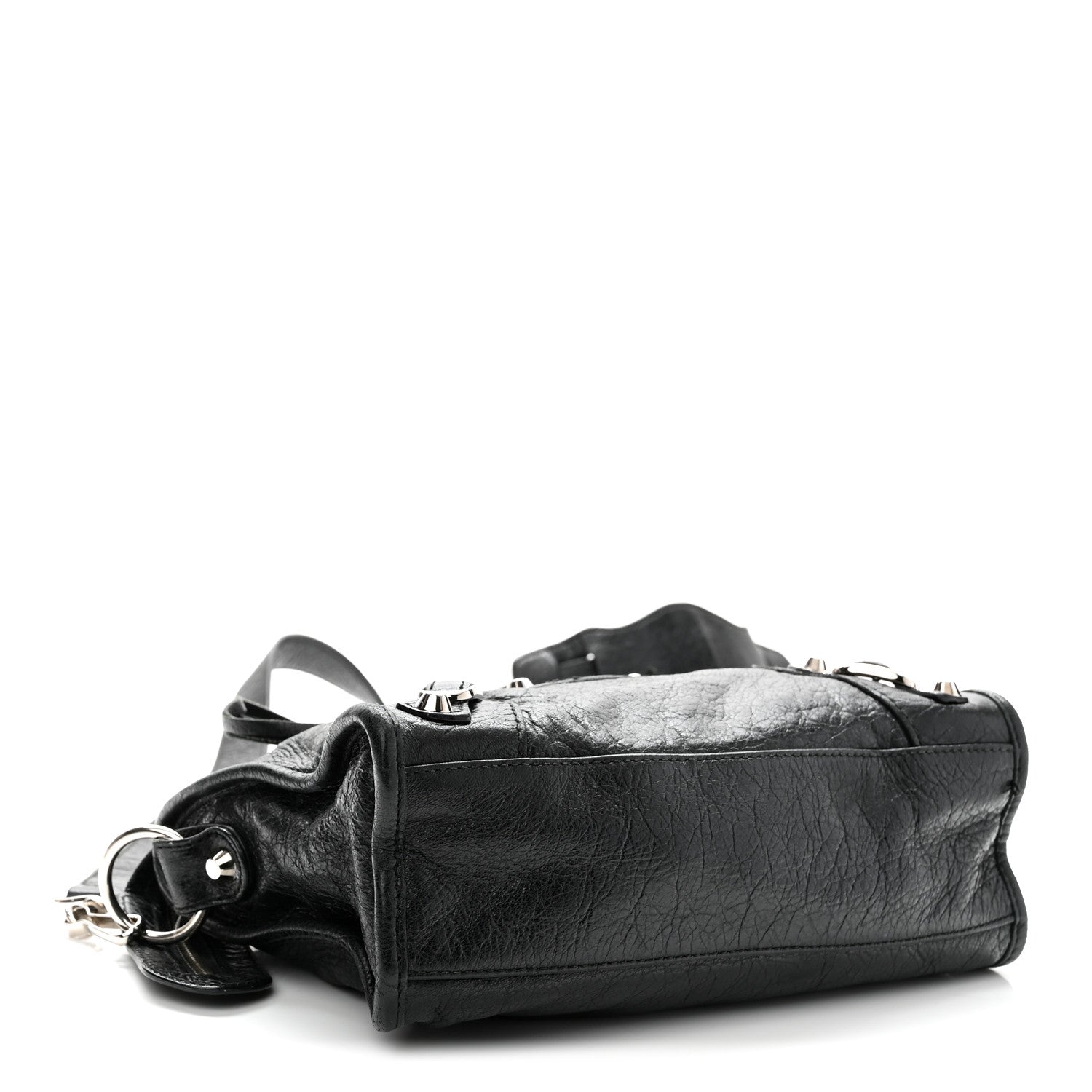 Balenciaga Agneau Classic Silver Hardware Mini City Black 5 of 12