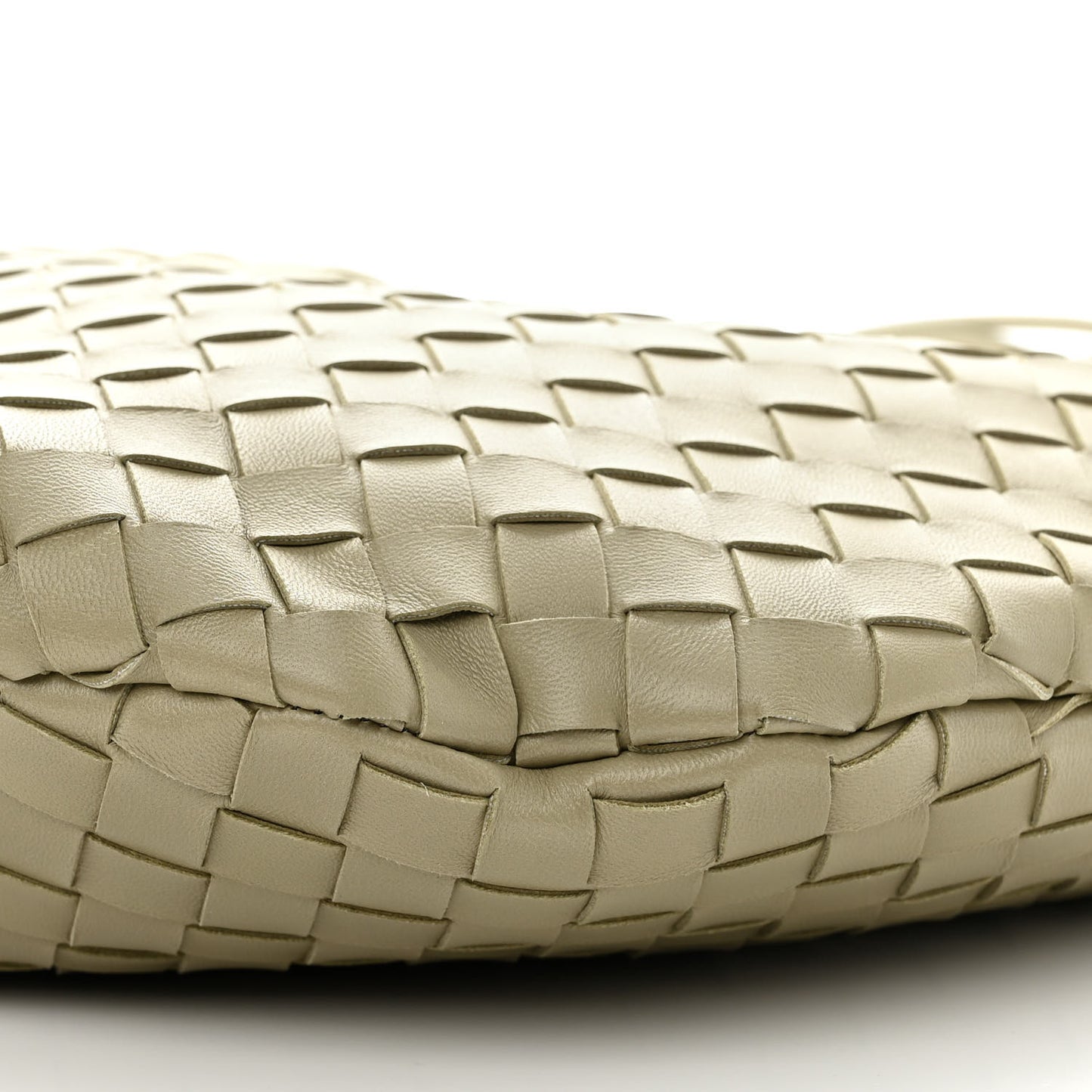 Nappa Intrecciato Medium Sardine Bag Travertine