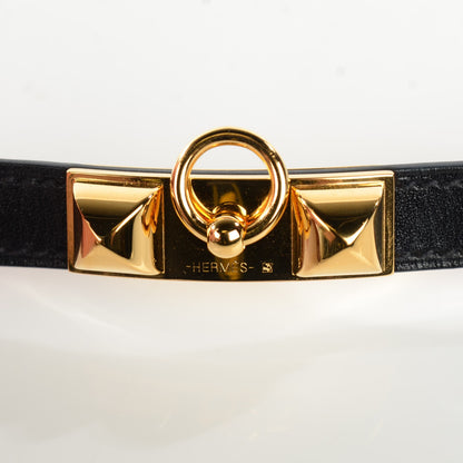 Hermes Veau Box Rivale Bracelet S Black 8 of 8