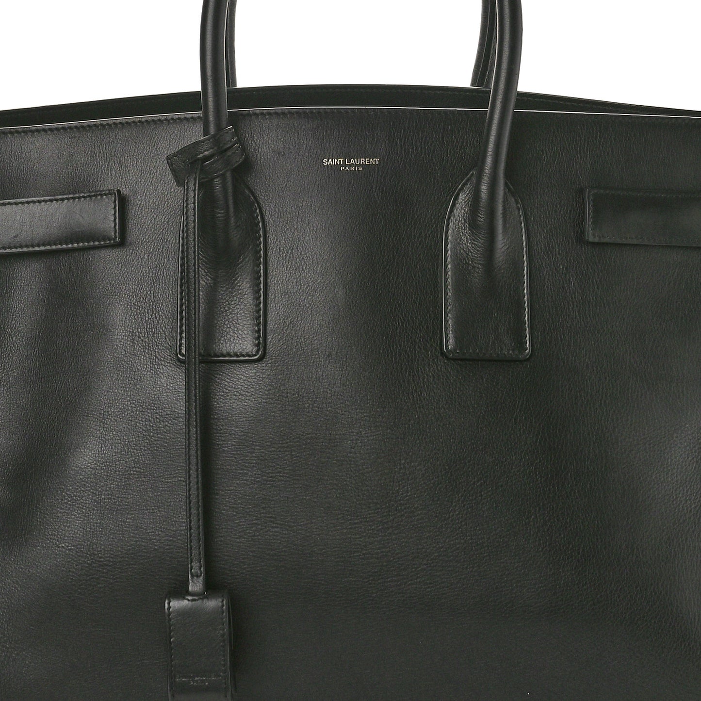 Calfskin Large Sac de Jour Carryall Black