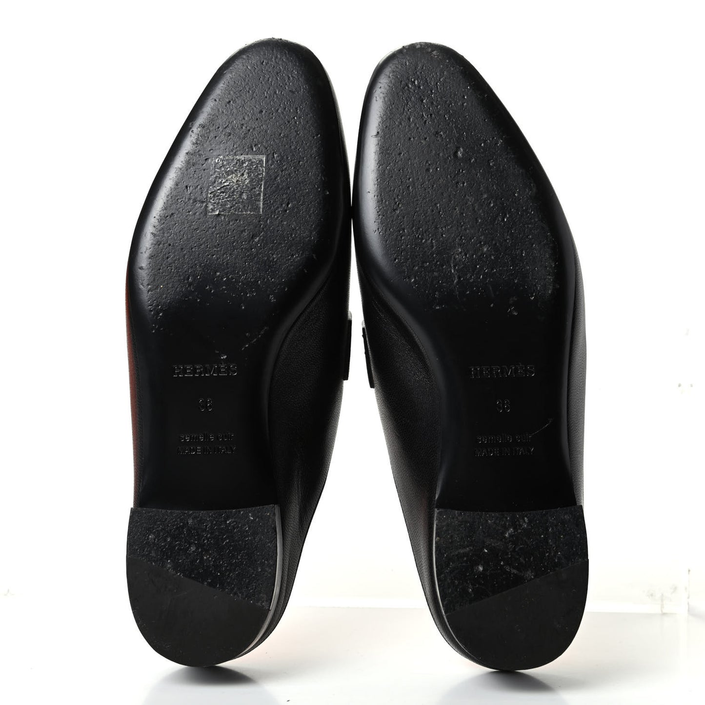 Goatskin Rivoli Mules 36 Black
