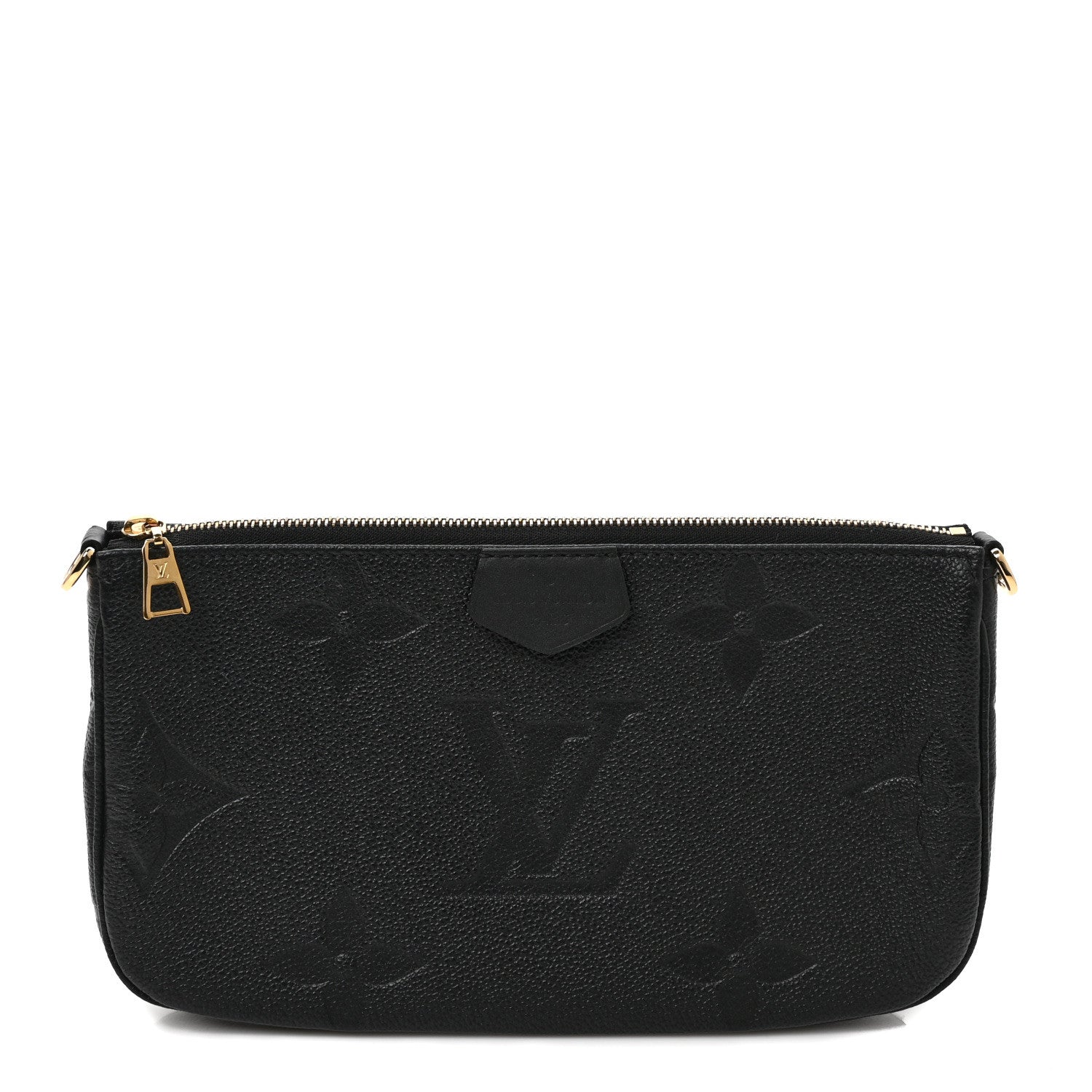 Louis Vuitton Empreinte Monogram Giant Multi Pochette Accessories Large Pochette Black 1 of 6