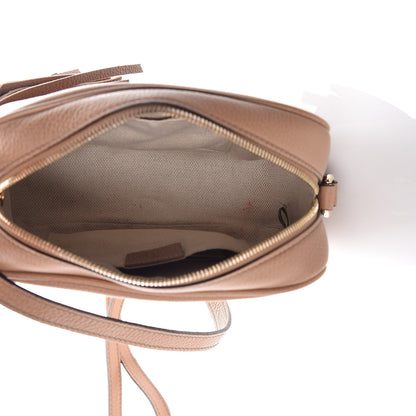 Gucci Pebbled Calfskin Small Soho Disco Bag Camelia 5 of 11