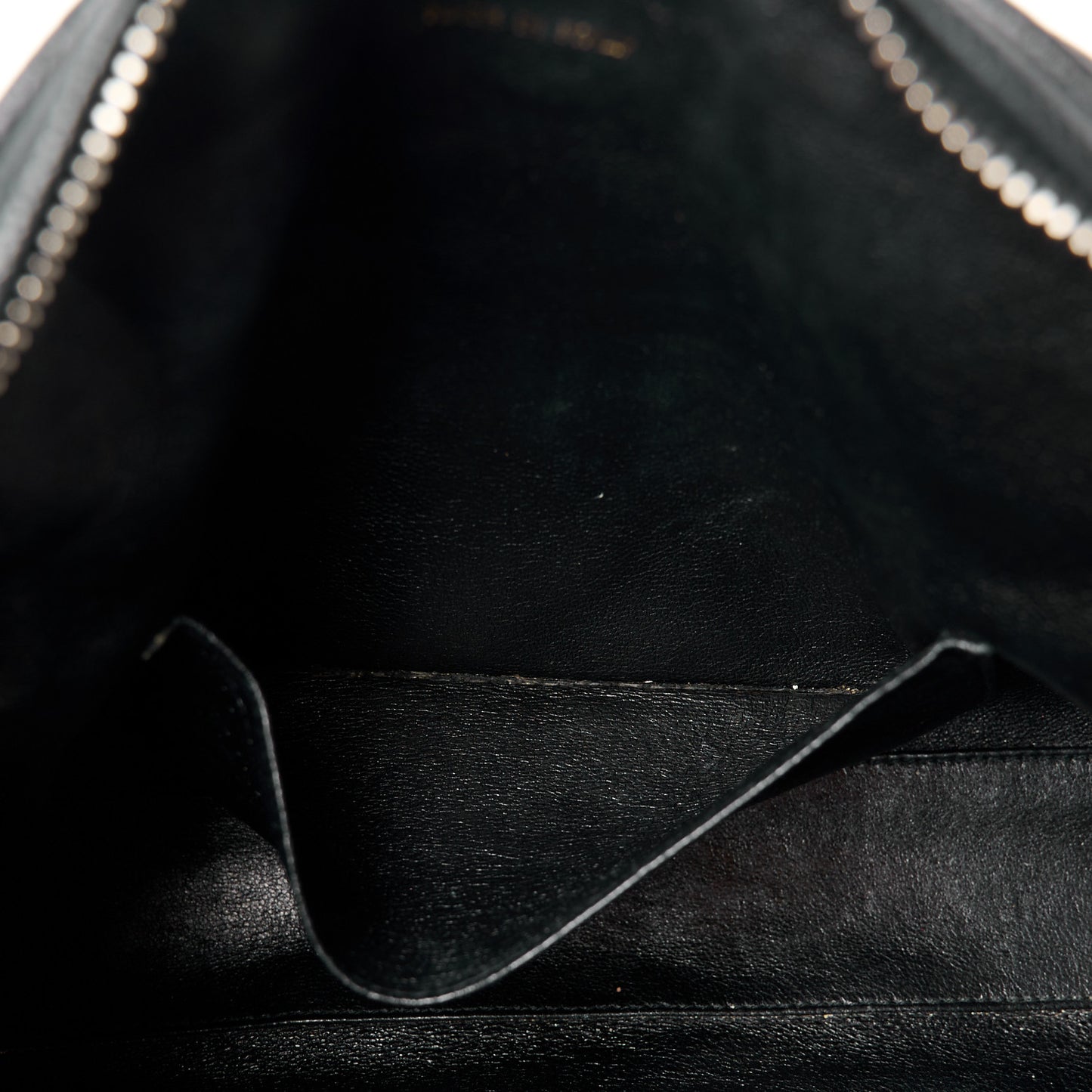 Caviar Quilted Camera Case Black
