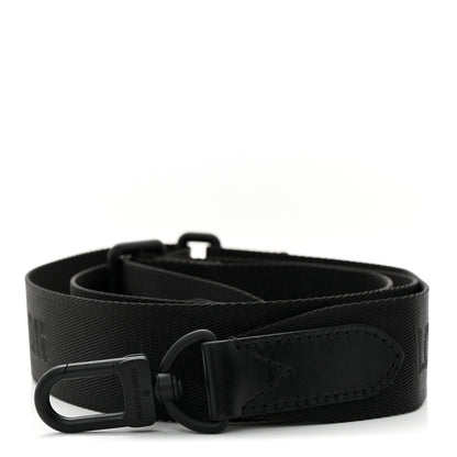 Louis Vuitton Nylon Calfskin Duo Messenger Shoulder Strap Black 1 of 4