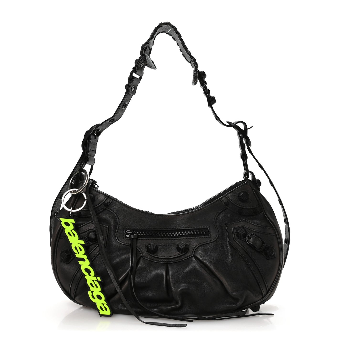 Used Calfskin Small Le Cagole Shoulder Bag