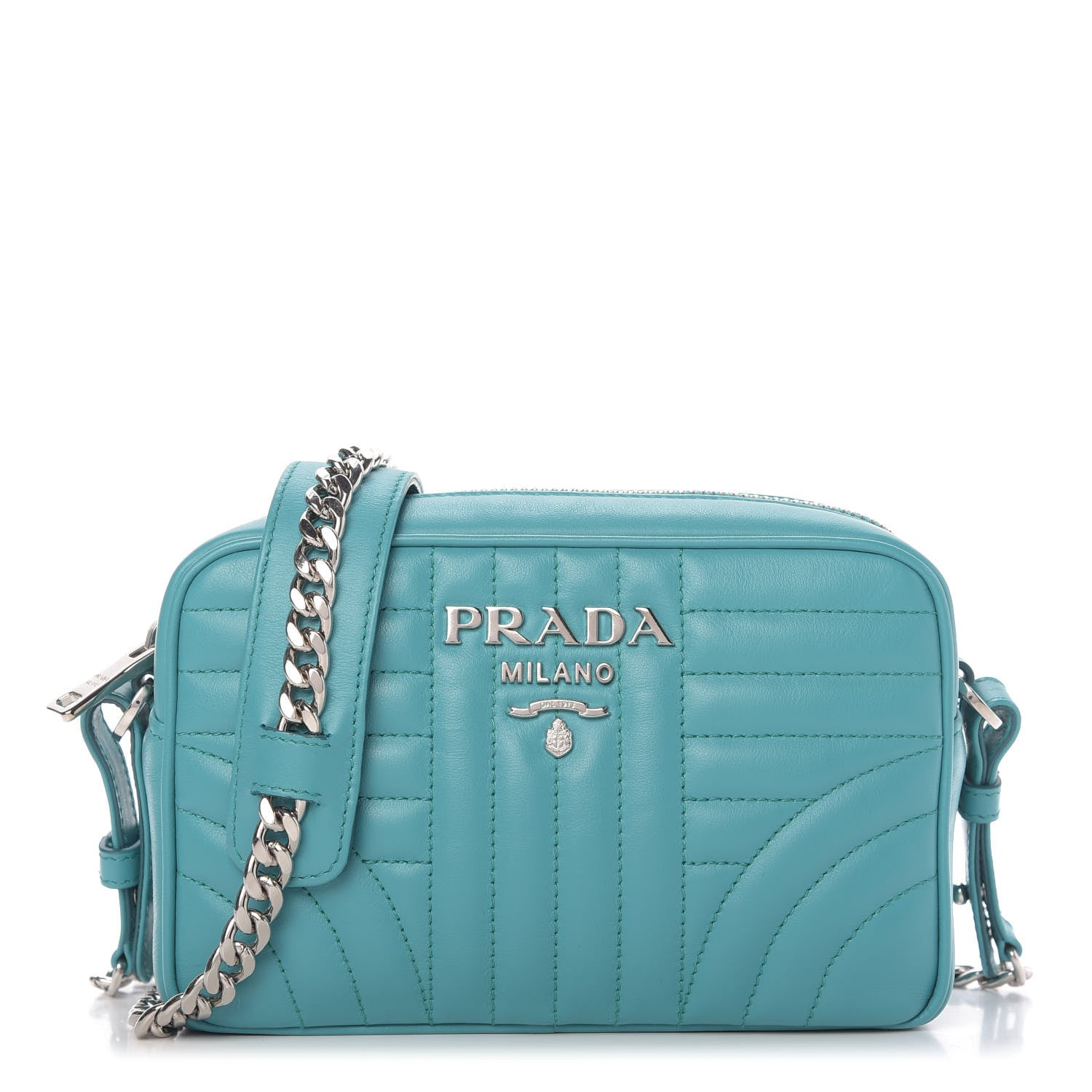 Prada Soft Calfskin Diagramme Crossbody Bag Giada 1 of 9