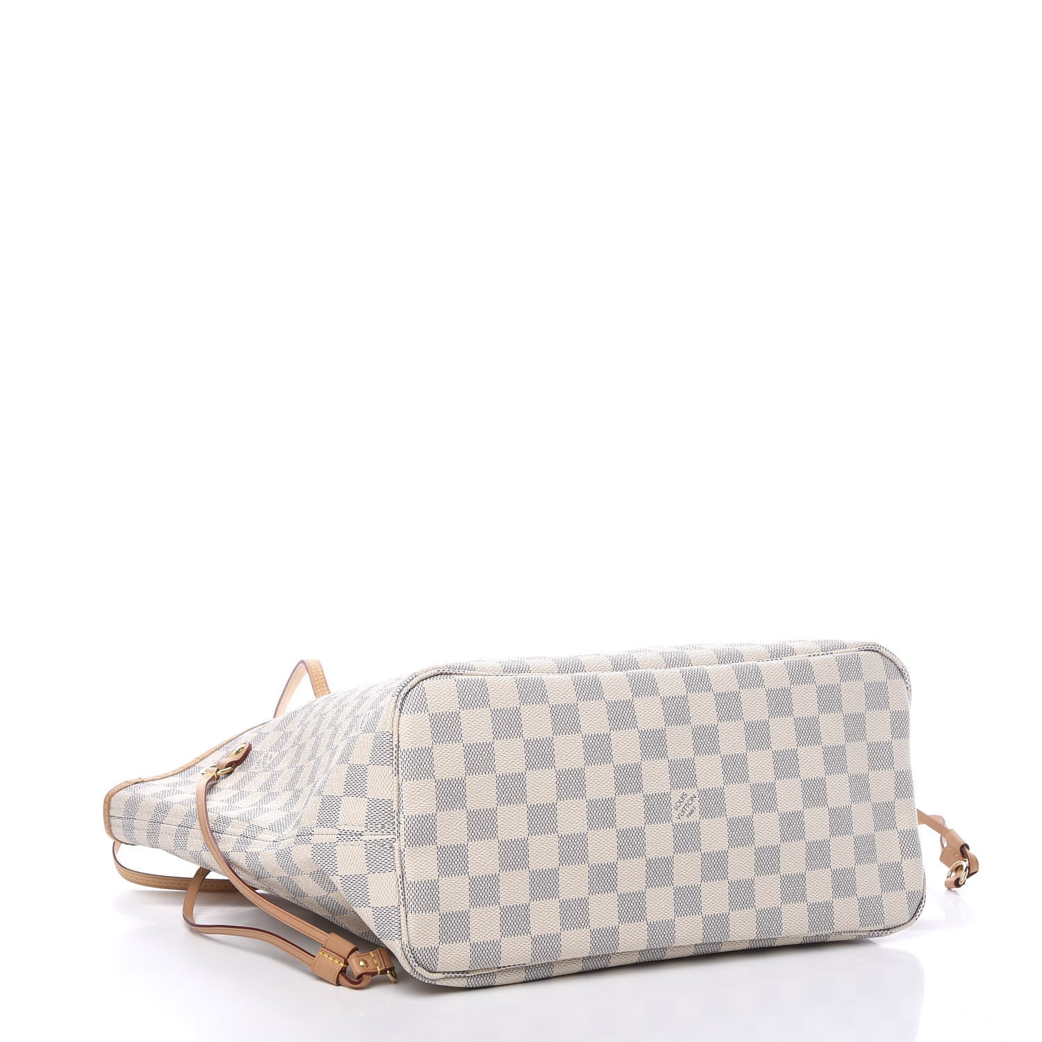 Louis Vuitton Damier Azur Neo Neverfull MM Rose Ballerine 3 of 10