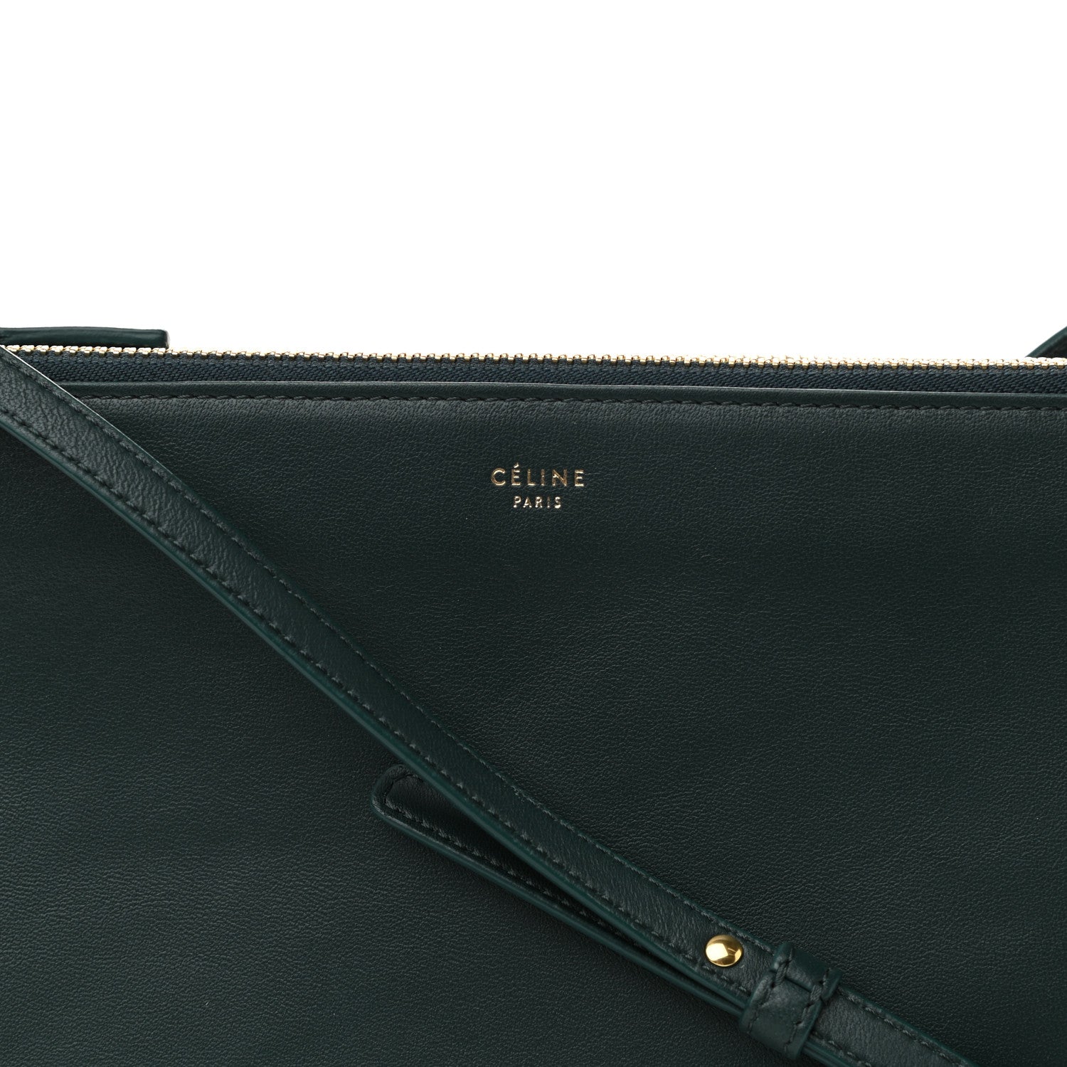 Celine Lambskin Large Trio Crossbody Bag Amazone 9 of 11