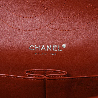 Chanel Caviar Quilted Jumbo Double Flap Dark Red 6 of 10