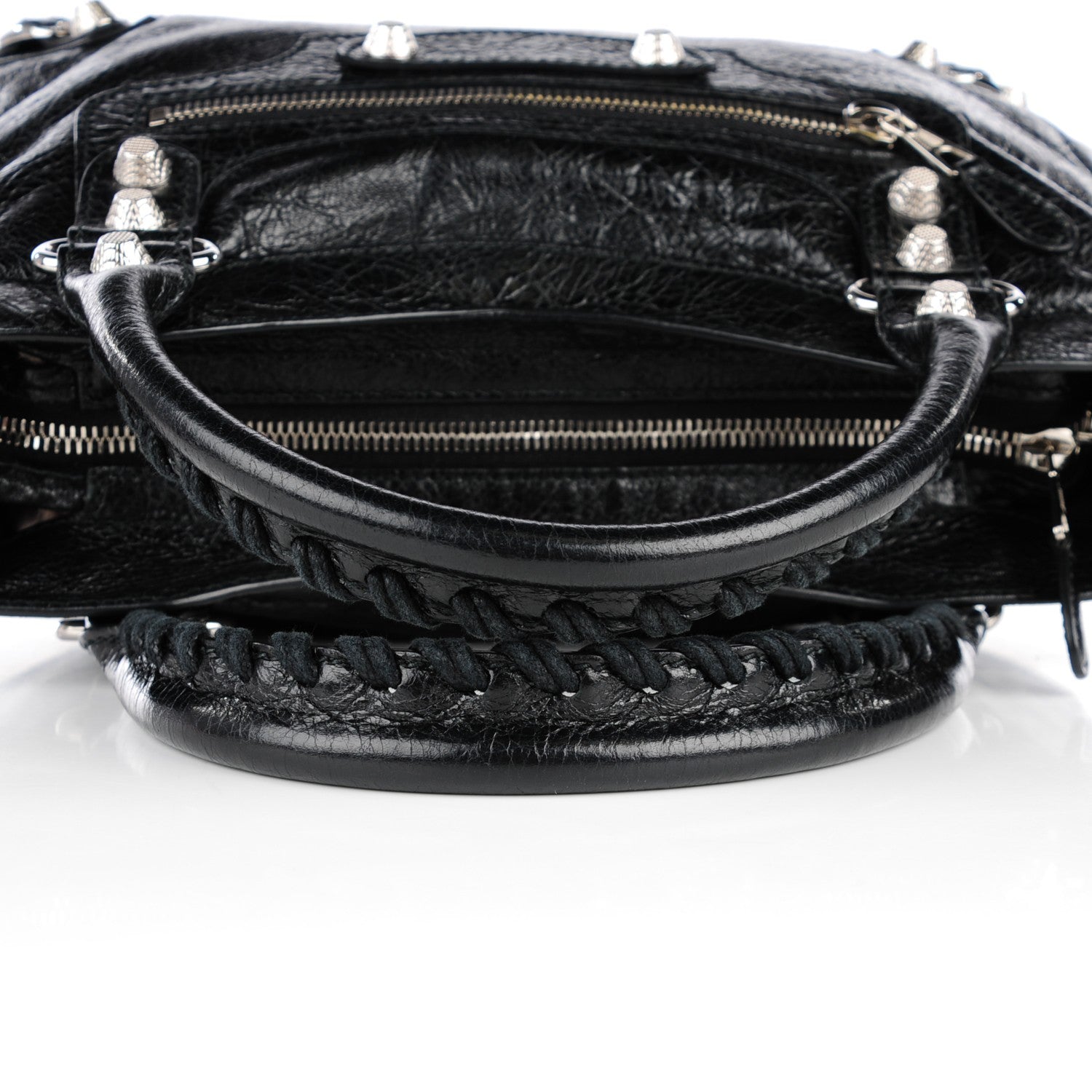 Balenciaga Agneau Giant 12 Silver Hardware Town Black 5 of 9