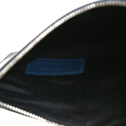 Saint Laurent Grained Calfskin Topstitch Baby Sac De Jour Denim 8 of 11