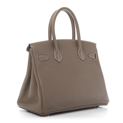 Hermes Togo Birkin 30 Etoupe 2 of 11