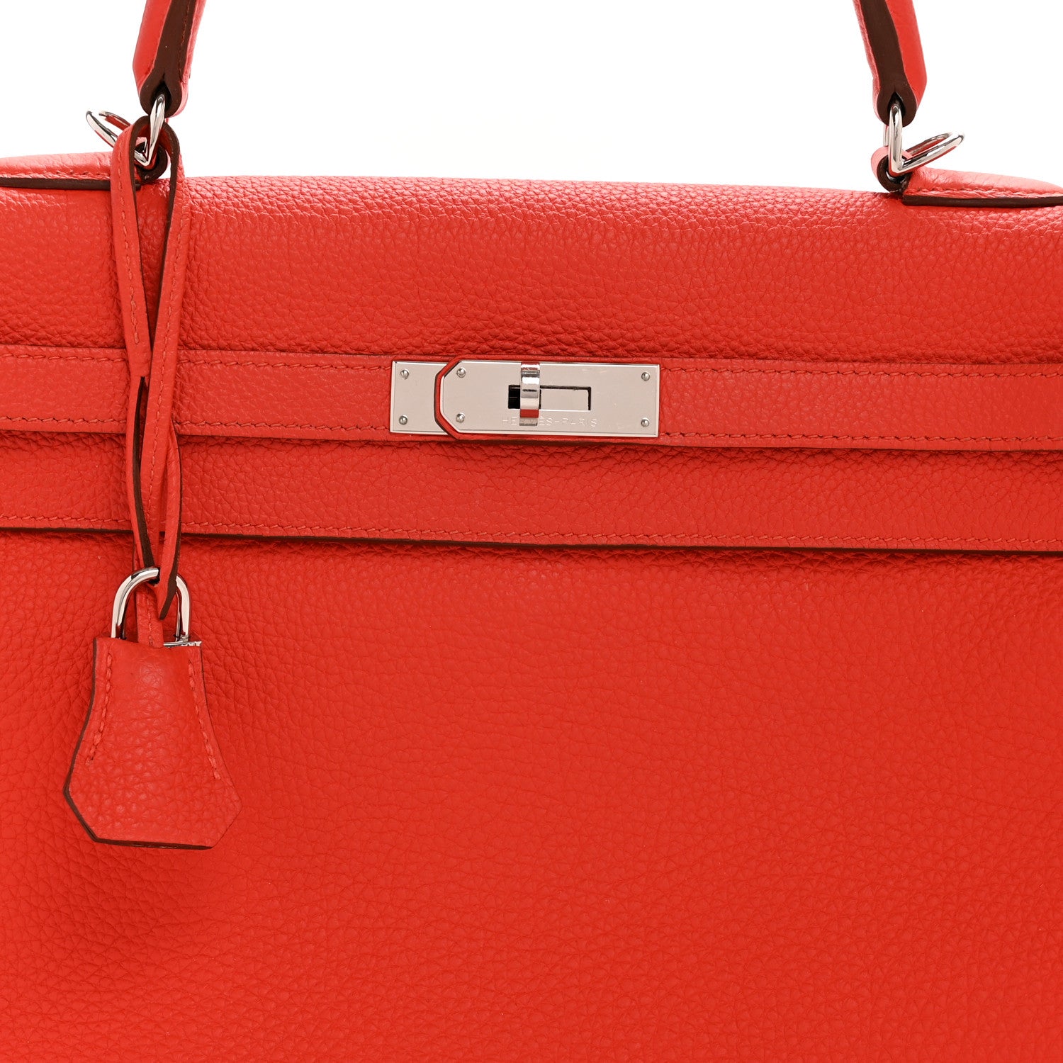 Hermes Togo Kelly Retourne 35 Capucine 8 of 15