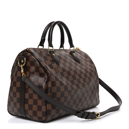 Louis Vuitton Damier Ebene Speedy Bandouliere 30 3 of 10
