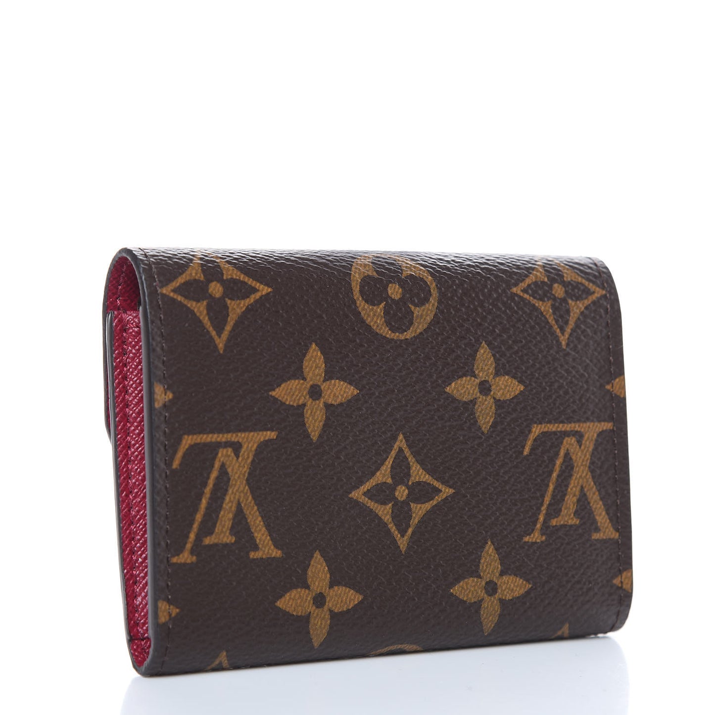 Monogram Rosalie Coin Purse Fuchsia