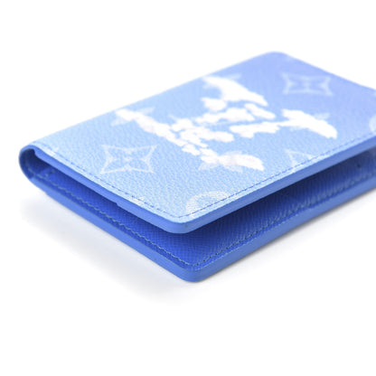 Louis Vuitton Monogram Clouds Pocket Organizer Blue 7 of 10