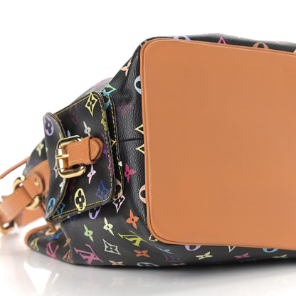 Louis Vuitton Monogram Multicolor Petit Noe Black 11 of 12