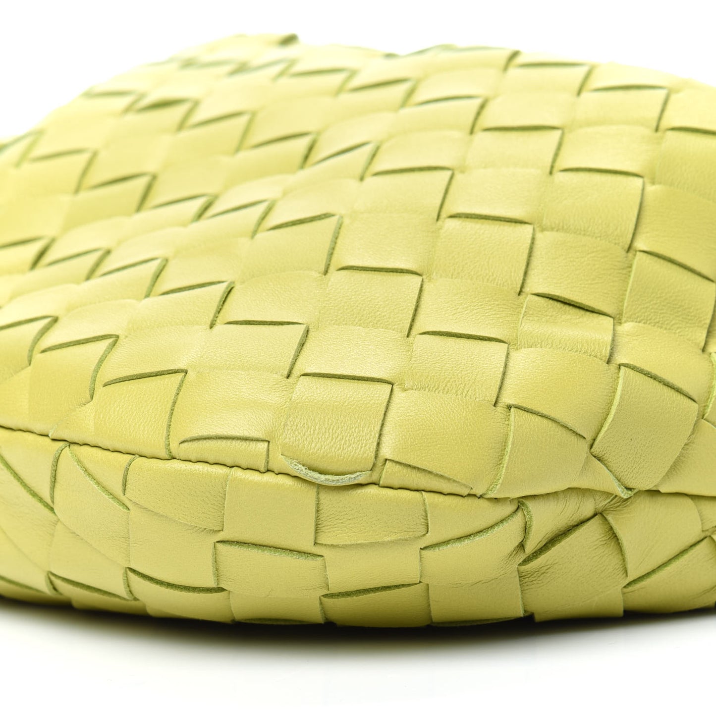 Nappa Intrecciato Mini Jodie Kiwi