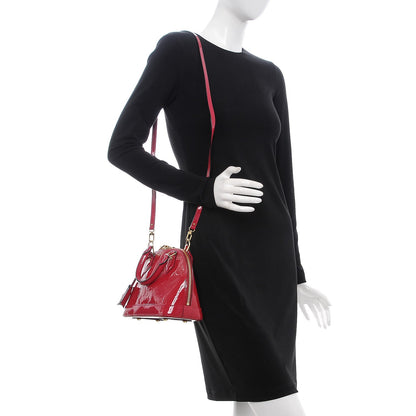 Louis Vuitton Vernis Alma BB Rose Indien 2 of 7