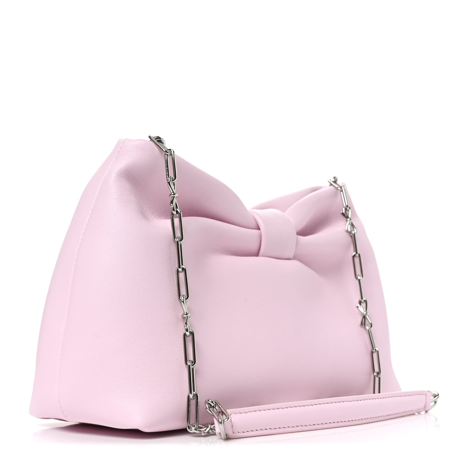 Christian Dior Lambskin Small Bow Bag Rose Songe 3 of 10