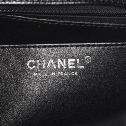 Chanel Caviar Quilted Jumbo Single Flap Black 5 of 9