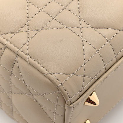 Christian Dior Lambskin Cannage Small My ABCDior Lady Dior Beige 15 of 15