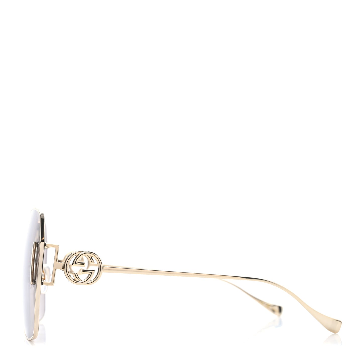 Square Aviator Sunglasses GG1207SA Gold