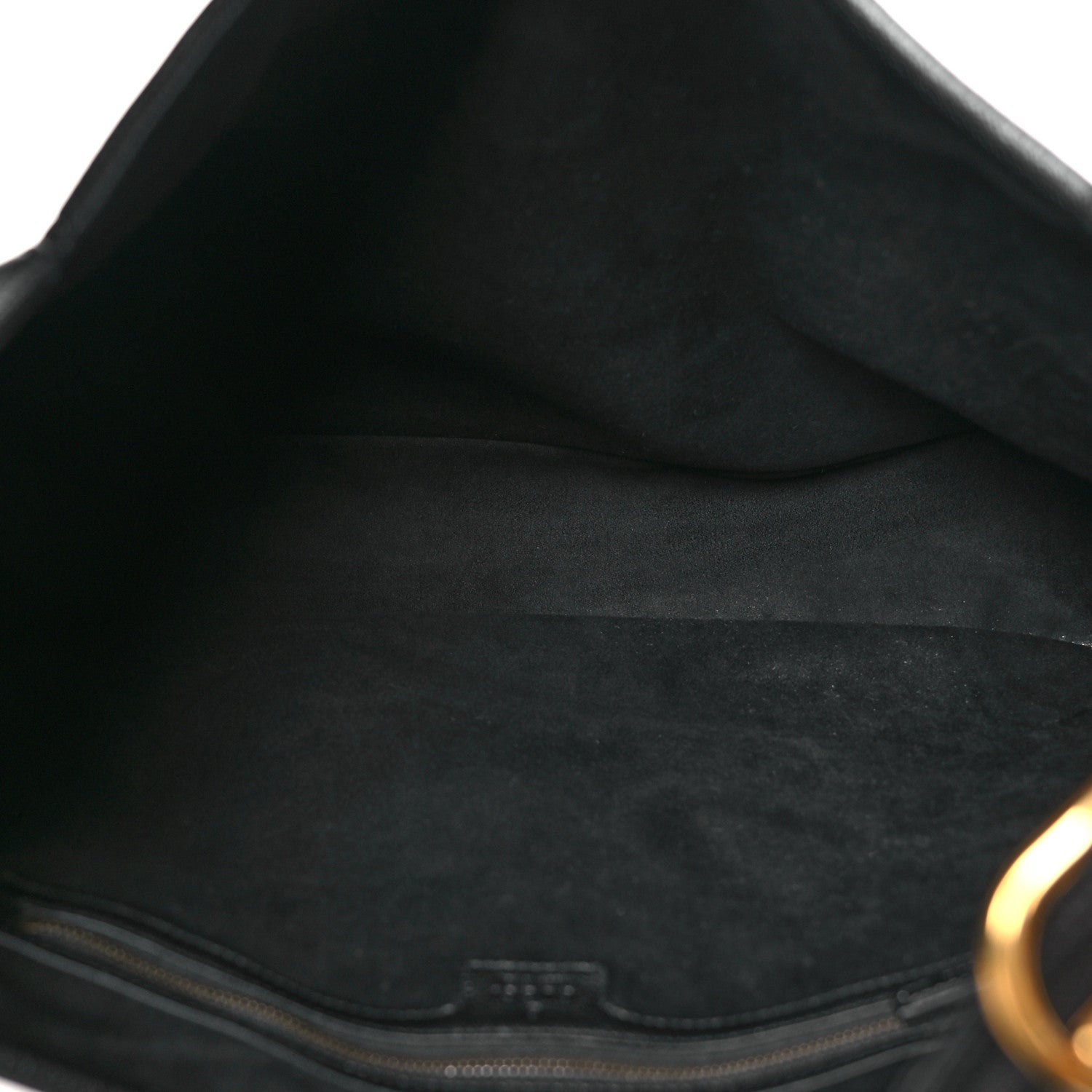 Gucci Goatskin Large Aphrodite Shoulder Bag Black 5 of 10