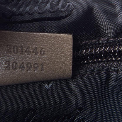 Gucci Guccissima Large Flat Messenger Bag Camelia 9 of 9