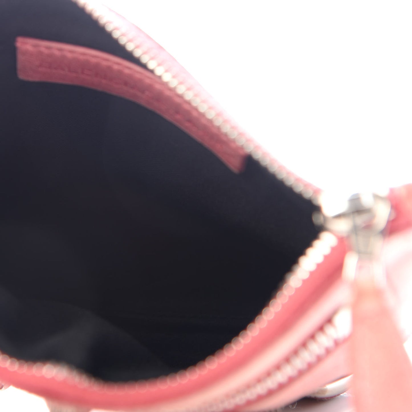 Agneau Giant 12 Silver Hardware M Porte-Monnaie Coin Purse Pivoine