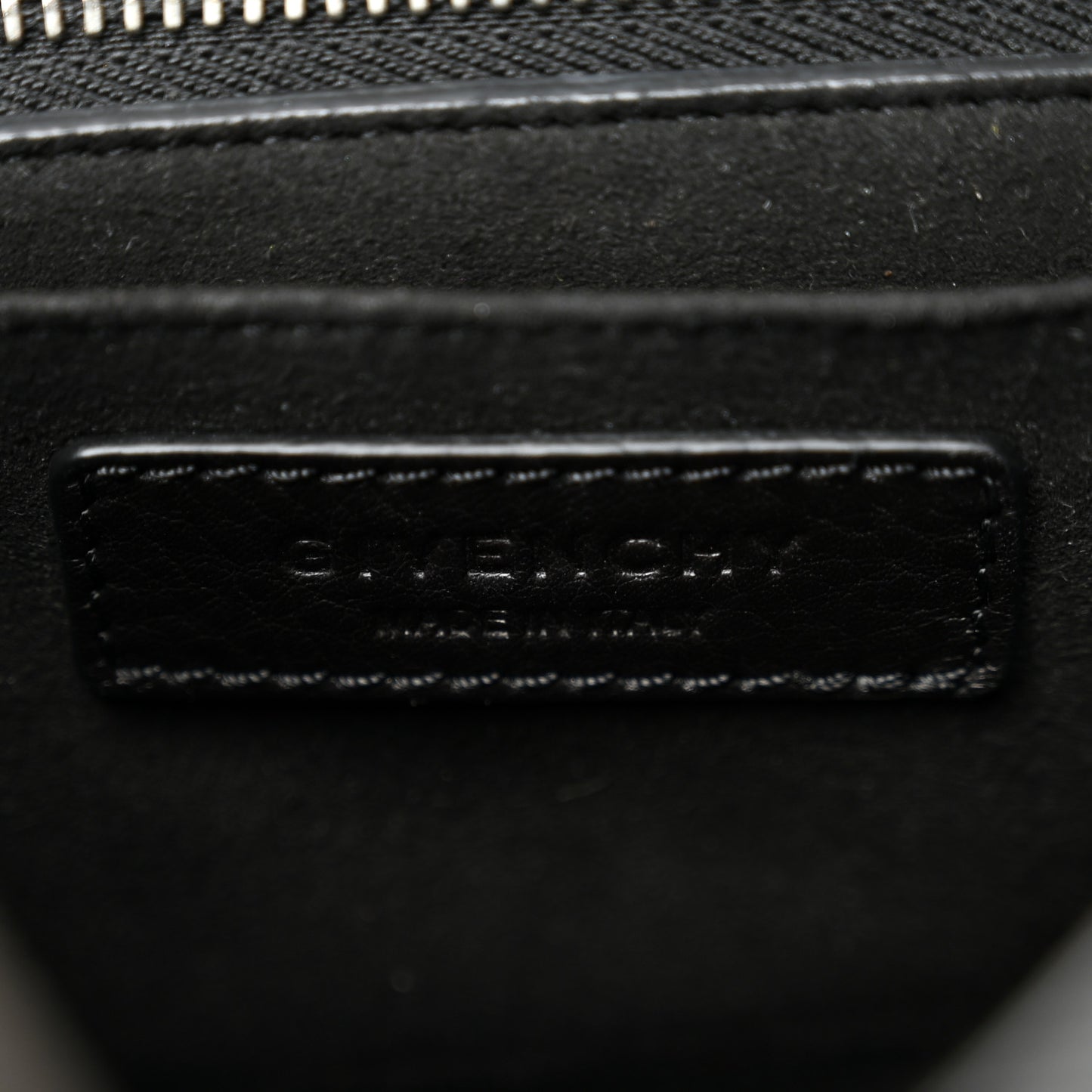 Grained Calfskin Mini Shark Lock Satchel Black
