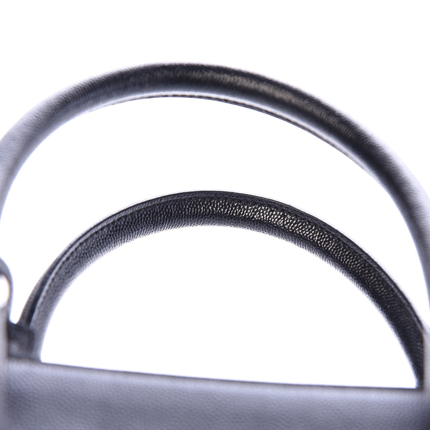 Grain de Poudre Medium Museum Tote Black