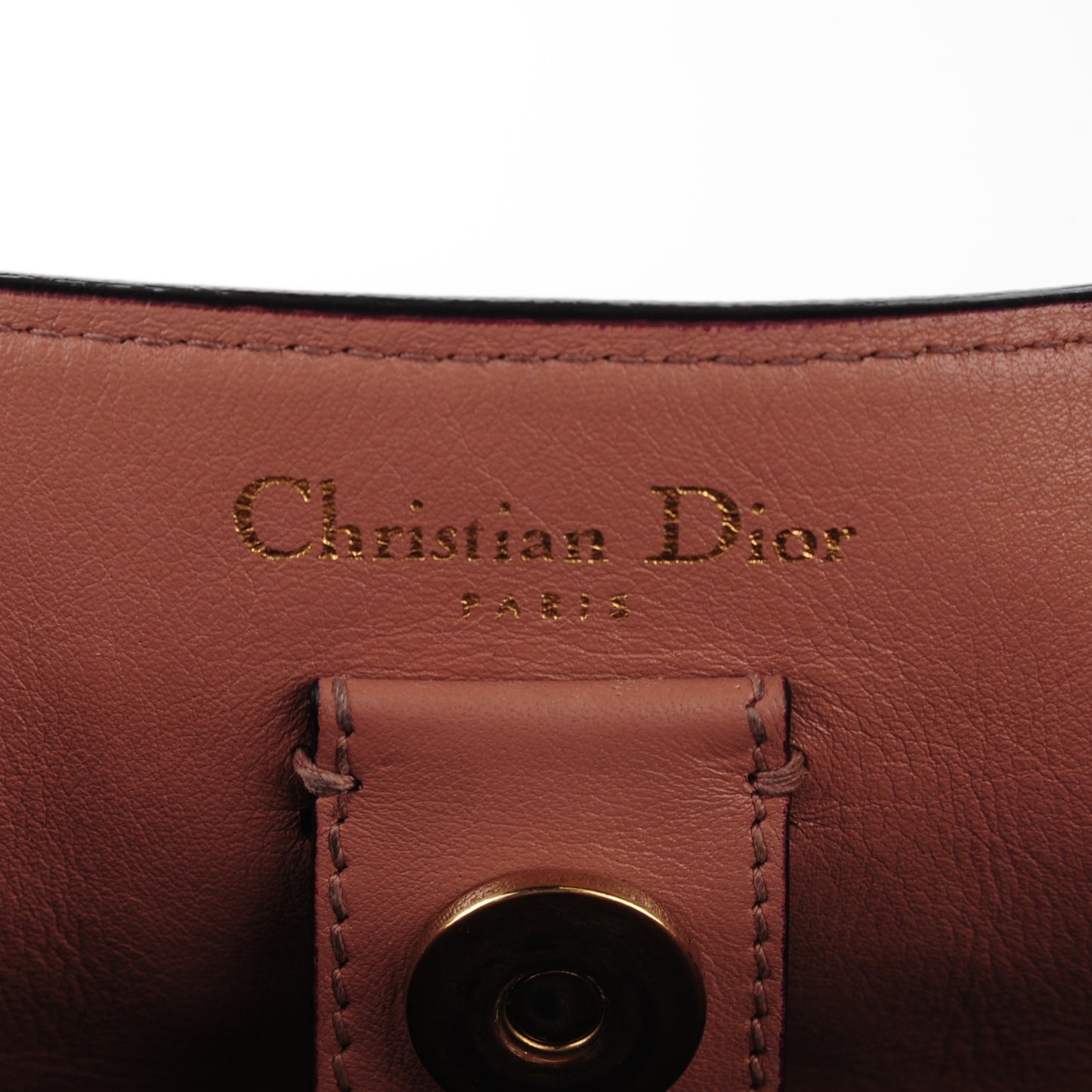 Bullcalf Medium Diorissimo Tote Beige