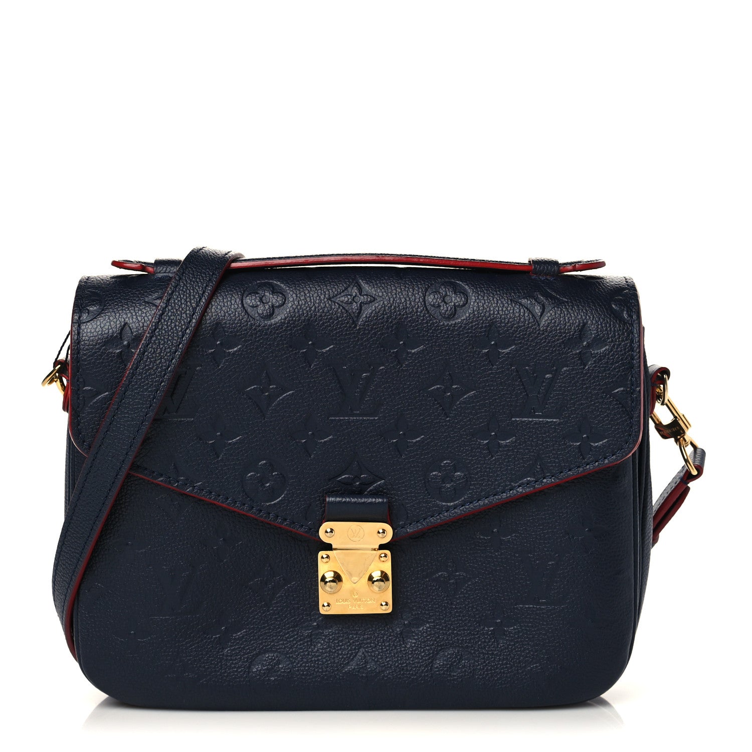 Louis Vuitton Empreinte Pochette Metis Marine Rouge 1 of 6