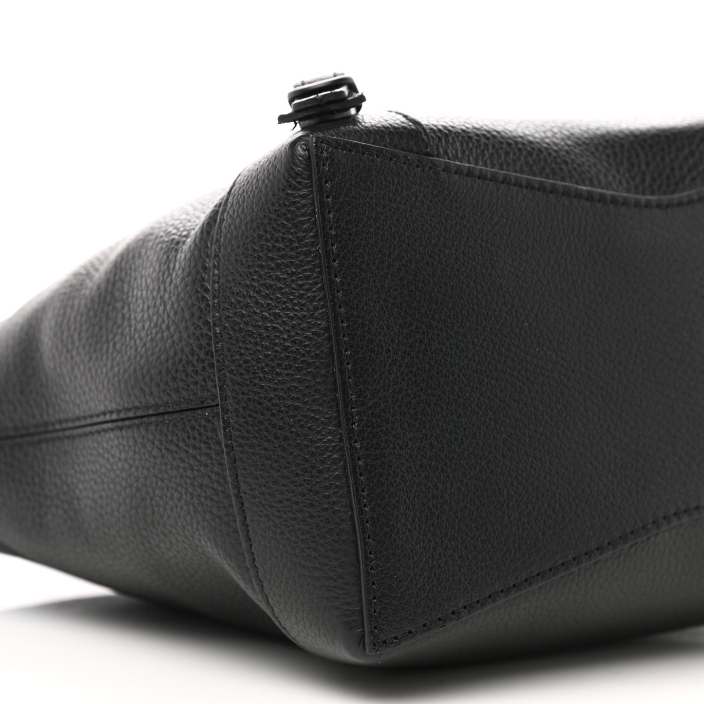 Grained Calfskin Neo Classic Hardware Hobo XS Black