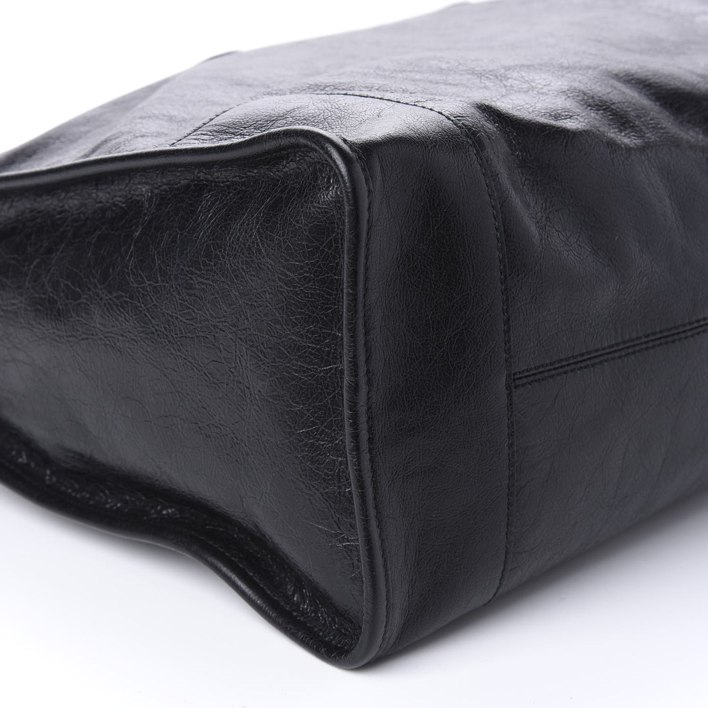 Fluffy Calfskin Morpheus Weekender Duffle Black