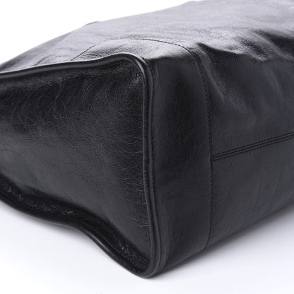Gucci Fluffy Calfskin Morpheus Weekender Duffle Black 6 of 10