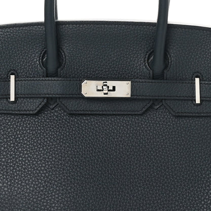 Hermes Togo BIRKIN 30 Bleu Obscur 8 of 10