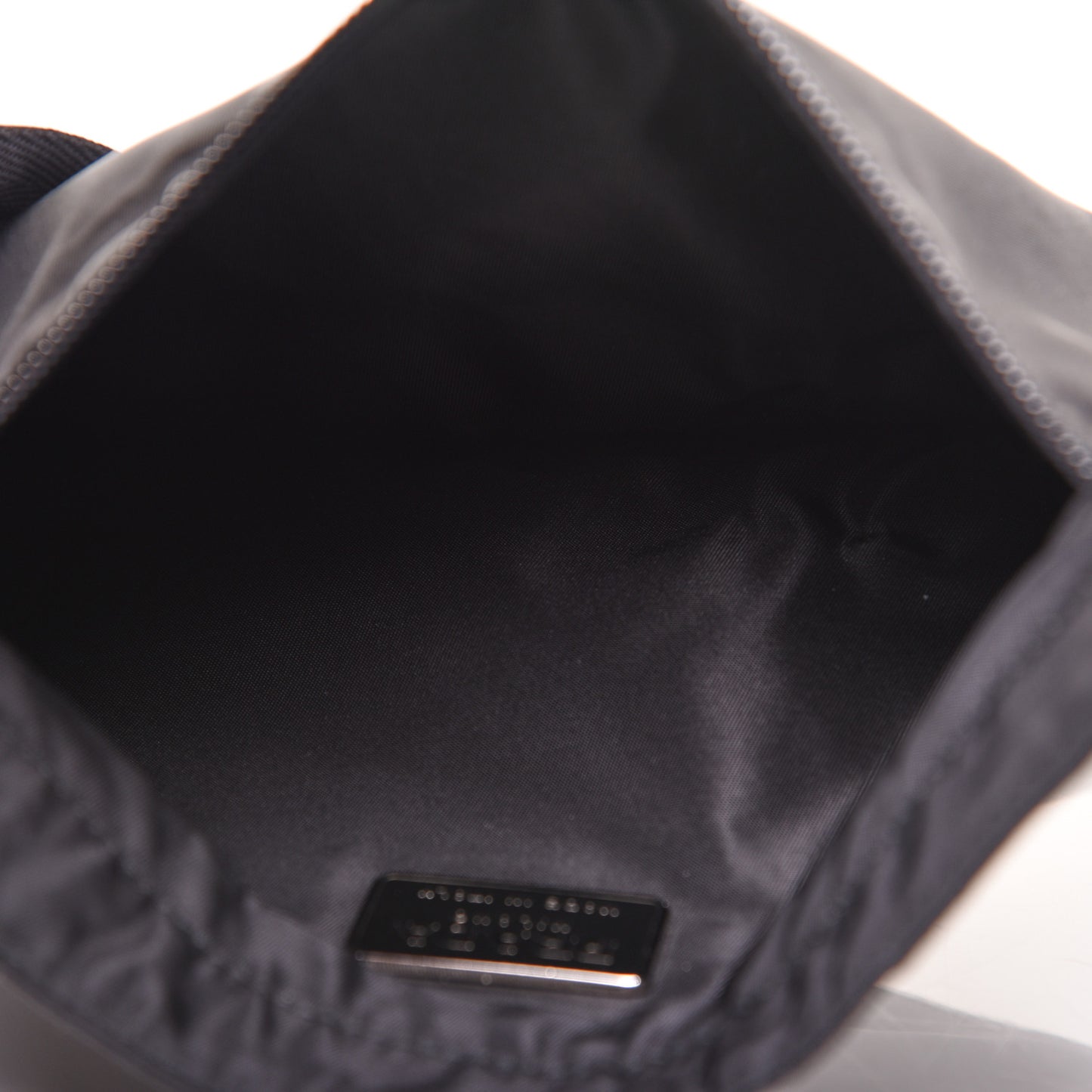 Tessuto Nylon Belt Bag Black