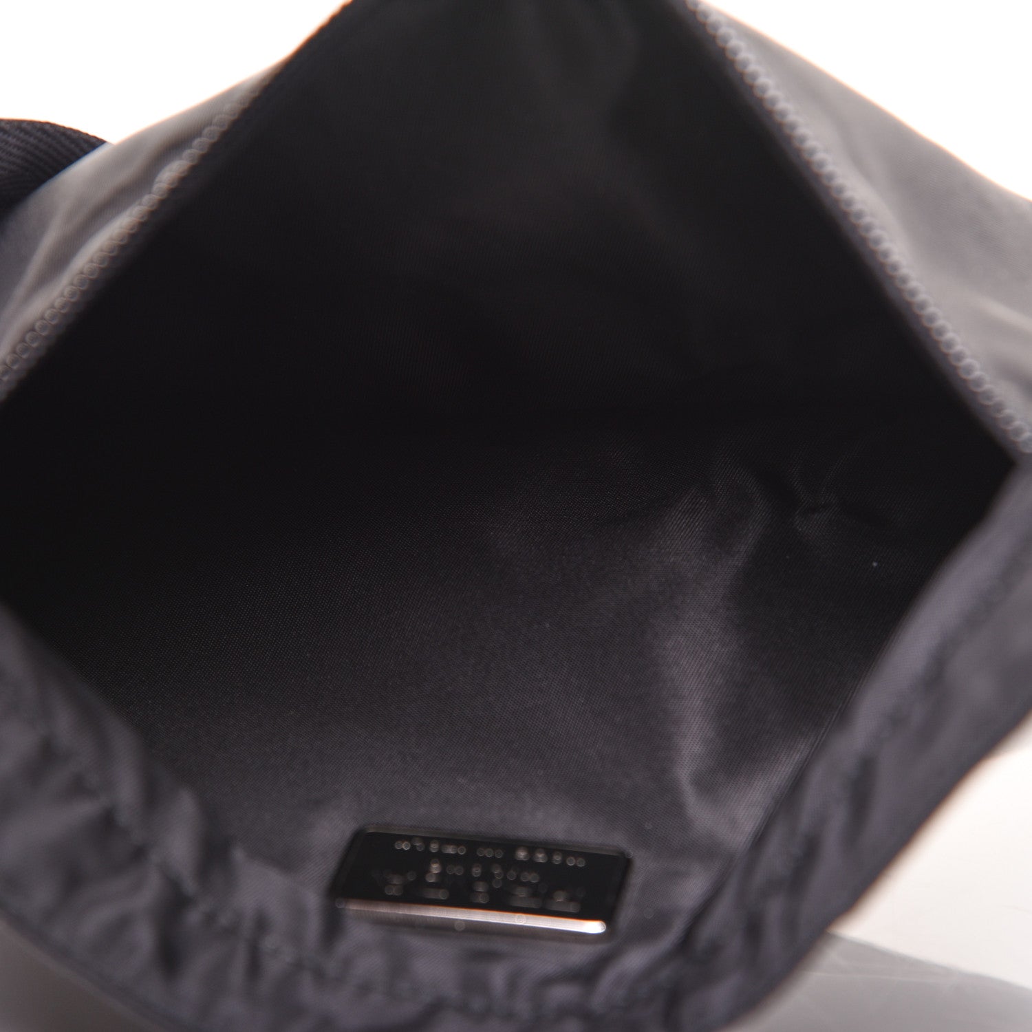 Prada Tessuto Nylon Belt Bag Black 5 of 9